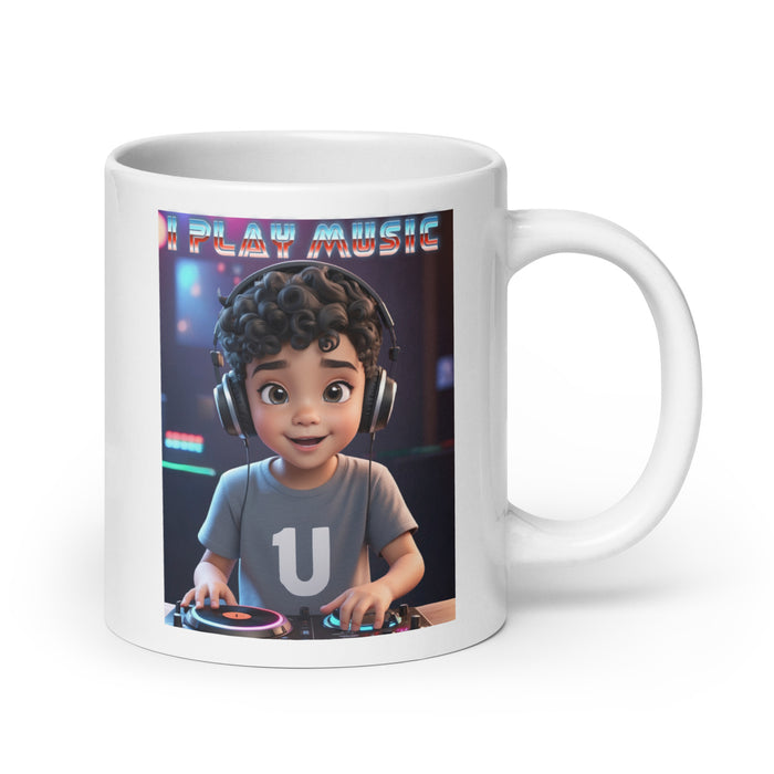 I play music 2 - White Glossy Mug - 20410501