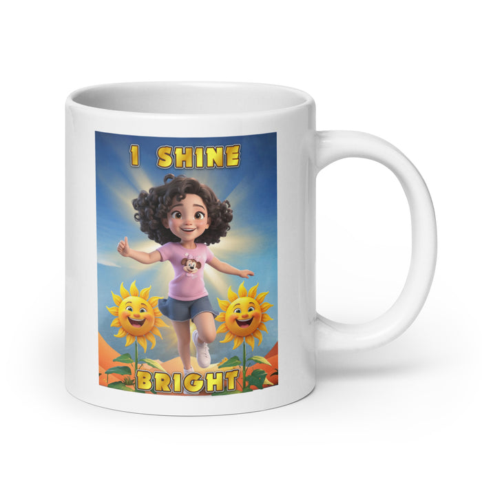 I shine bright - White Glossy Mug - 20210501