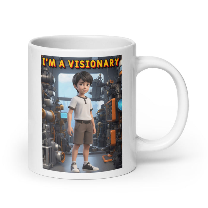 I'm a visionary - White Glossy Mug - 50810501