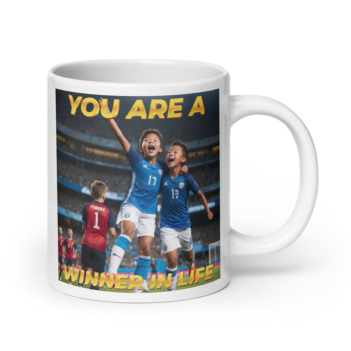 You are a winner in life - White Glossy Mug - 60610501