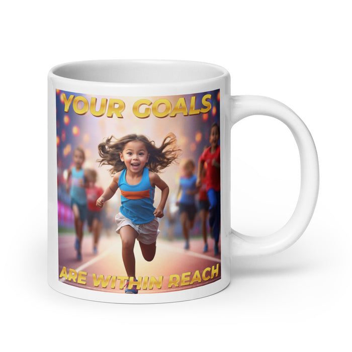 Your goals are within reach - White Glossy Mug - 60310501