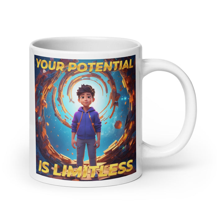 Your potential is limitless - White Glossy Mug - 60210501