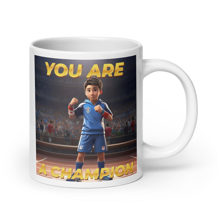 You are a champion - White Glossy Mug - 60110501