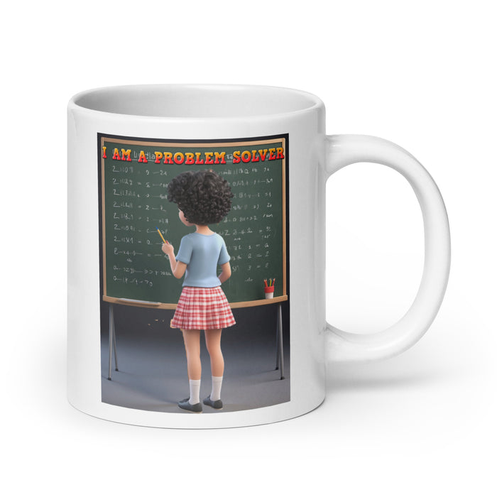 I am a problem solver - White Glossy Mug - 70110501