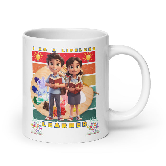 I am a lifelong learner - White Glossy Mug - 70210501