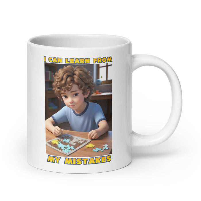 I can learn from my mistakes - White Glossy Mug - 80610501